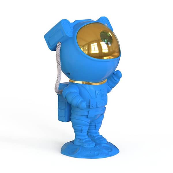 5-Watts Adjustable Head Angle Astronaut Galaxy Projector Night Light for Bedroom Kids Room Christmas Gift Blue