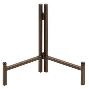 Black Metal Easel with Foldable Stand
