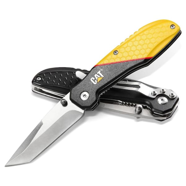 ZENPORT:Zenport Folding Pocket Knife, Serrated 3.5-Inch Blade, Box
