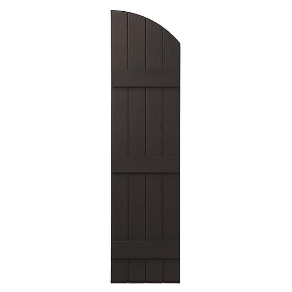 Ply Gem 15 in. x 57 in. Polypropylene Plastic Arch Top Closed Board and