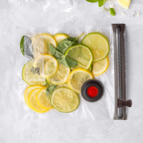 Fresh & Save 20-pc Medium Vacuum Sealer Bags, 1 Gallon Reusable Sous Vide Bags, Meal Prep