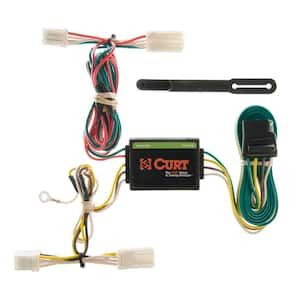 Custom Vehicle-Trailer Wiring Harness, 4-Way Flat Output, Select Mitsubishi Outlander, Quick Electrical Wire T-Connector