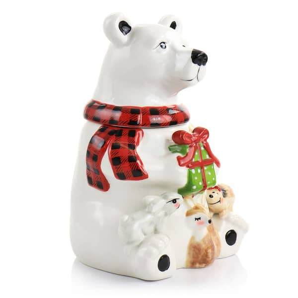 Holly Jolly Characters Personalized Insulated Polar Bear Tumbler