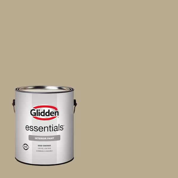 Glidden Essentials 1 gal. PPG1102-4 Prairie Dust Flat/Matte Interior Paint