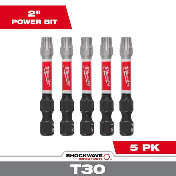 Milwaukee SHOCKWAVE Impact Duty 2 in. T30 Torx Alloy Steel Screw
