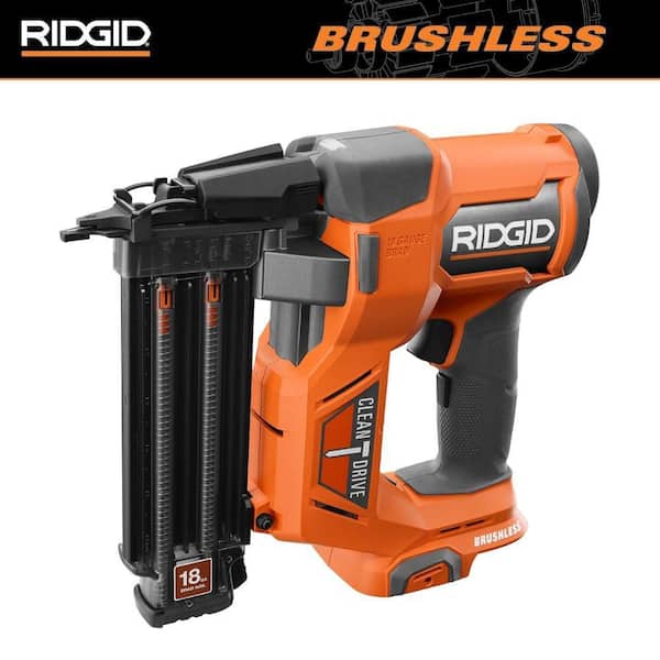 18V Brushless Cordless 18-Gauge 2-1/8 in. Brad Nailer with 2.0 Ah Lithium-Ion Battery