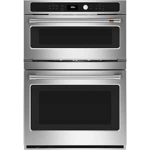 30 in. Double Electric Wall Oven With Convection and Advantium Self Cleaning in Stainless Steel