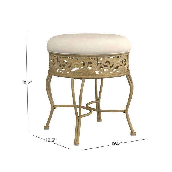 hillsdale villa iii vanity stool