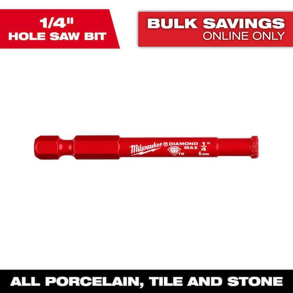 1/4 in. Diamond Max Hole Saw