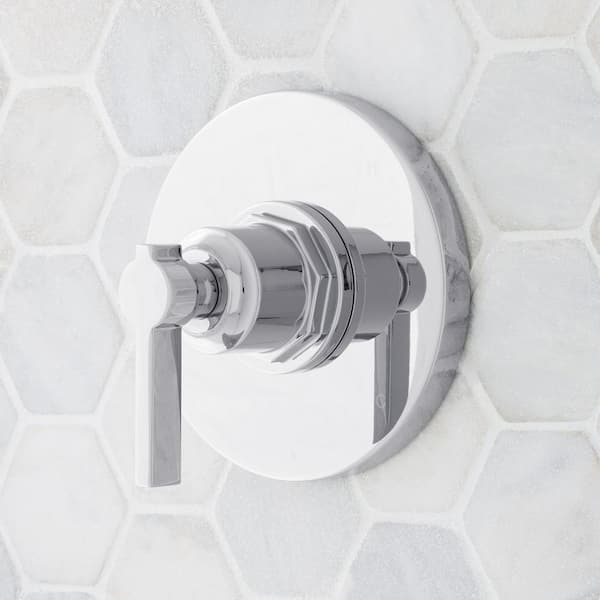 Greyfield Pressure Balanced Valve Trim - Valve Included in Chrome