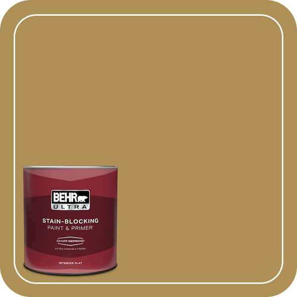 BEHR ULTRA 1 qt. Home Decorators Collection #HDC-FL14-7 Asian Pear Extra Durable Flat Interior Paint & Primer