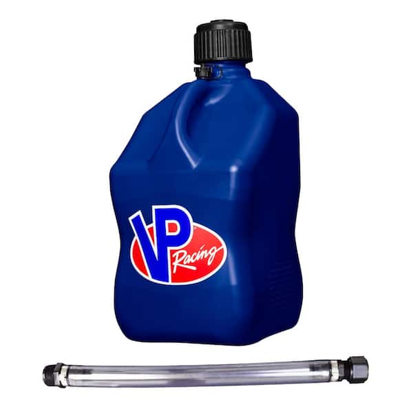 Unbranded 5 Gal. Motorsport Liquid Container, Blue with 14 in. Standard Hose