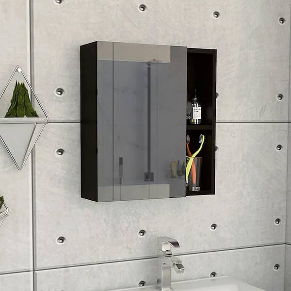 17.7 in. W x 19.5 in. H Rectangle Frameless Mirror Wall Mirror Vanity Mirror