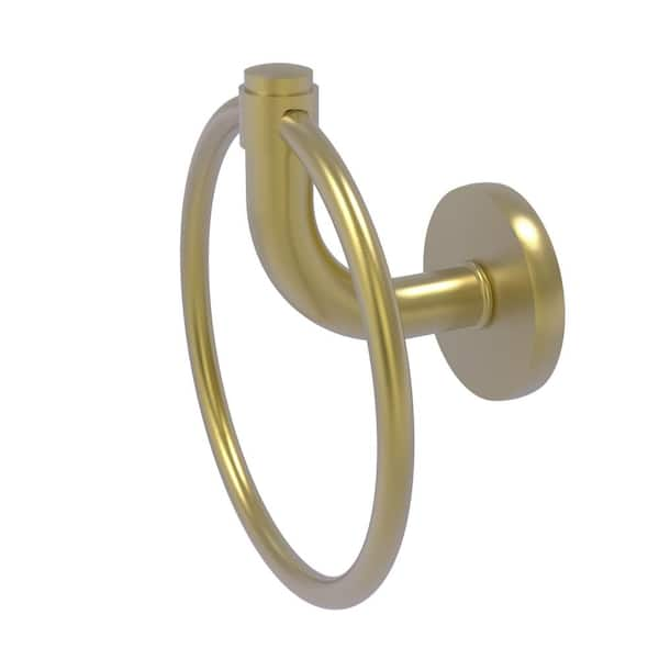 Montero Collection Towel Ring in Unlacquered Brass