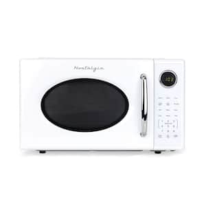 Nostalgia Retro Microwave-1.1 cu. ft. and 1000 Watt Countertop