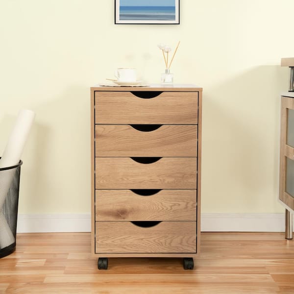 Tribesigns 5 Drawer Chest Dresser, Modern 35 Storage Drawer Organizer