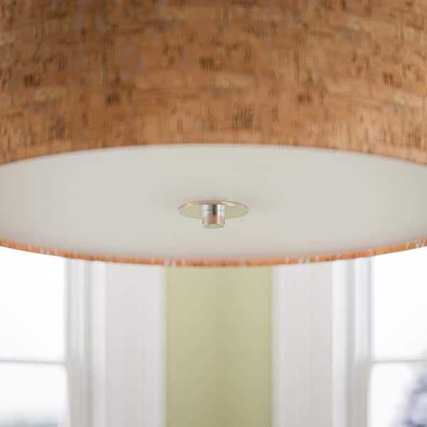 cork ceiling light