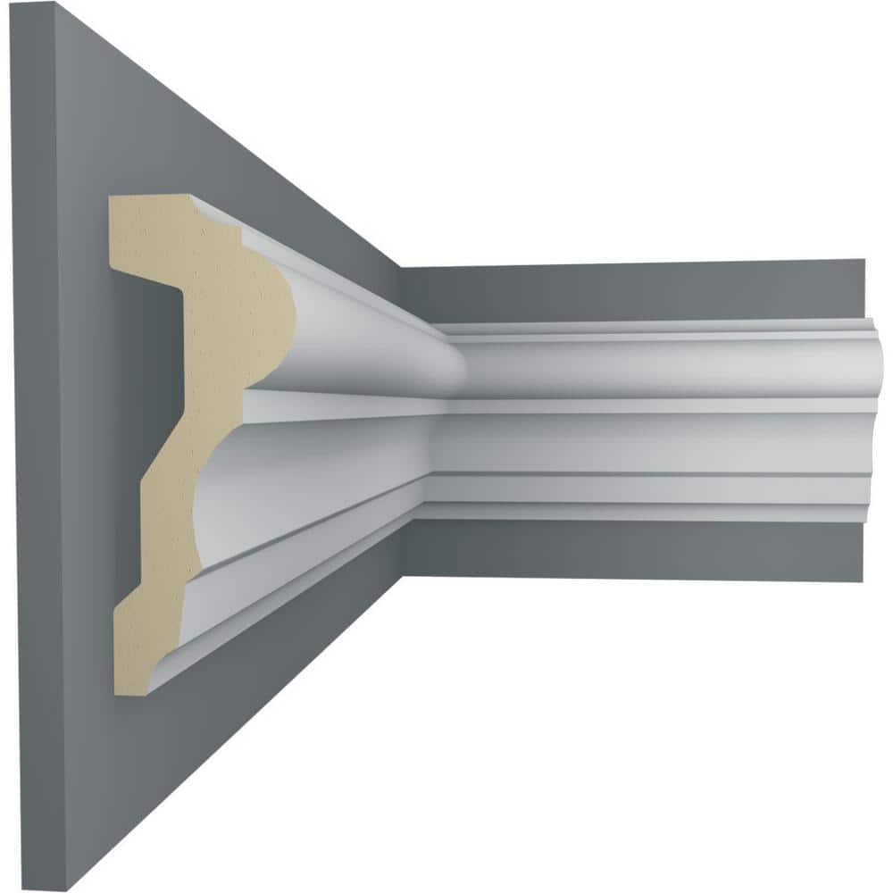 Claremont 4.25'' H x 96'' W Primed Polyurethane Chair Rail Moulding