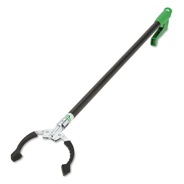 Unger 51 in. Black/Green Nifty Nabber Trash Picker Extension Arm with Claw