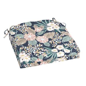 20 in. x 20 in. Square Outdoor Seat Cushion in Maylline Floral