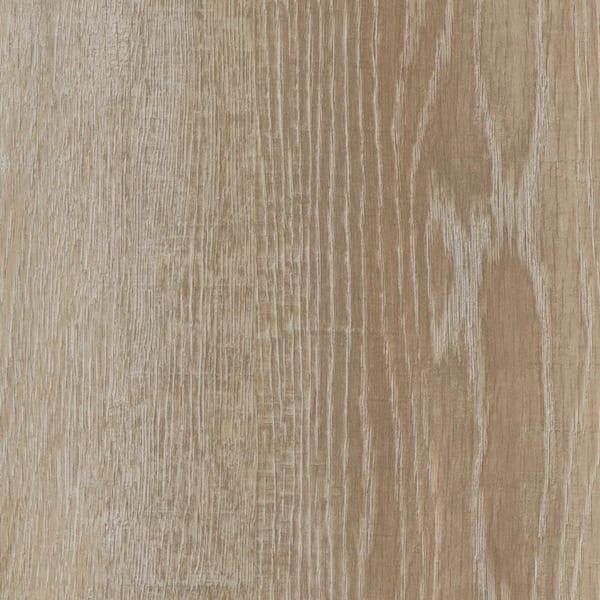 DuraDecor Take Home Sample-Classy Chic Charming Oat 12 MIL x 7 in. W Click Lock Waterproof Luxury Vinyl Plank Flooring