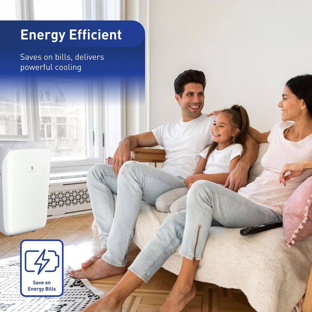 Friedrich 12,000 BTU White Portable Air Conditioner with WiFi and Remote
