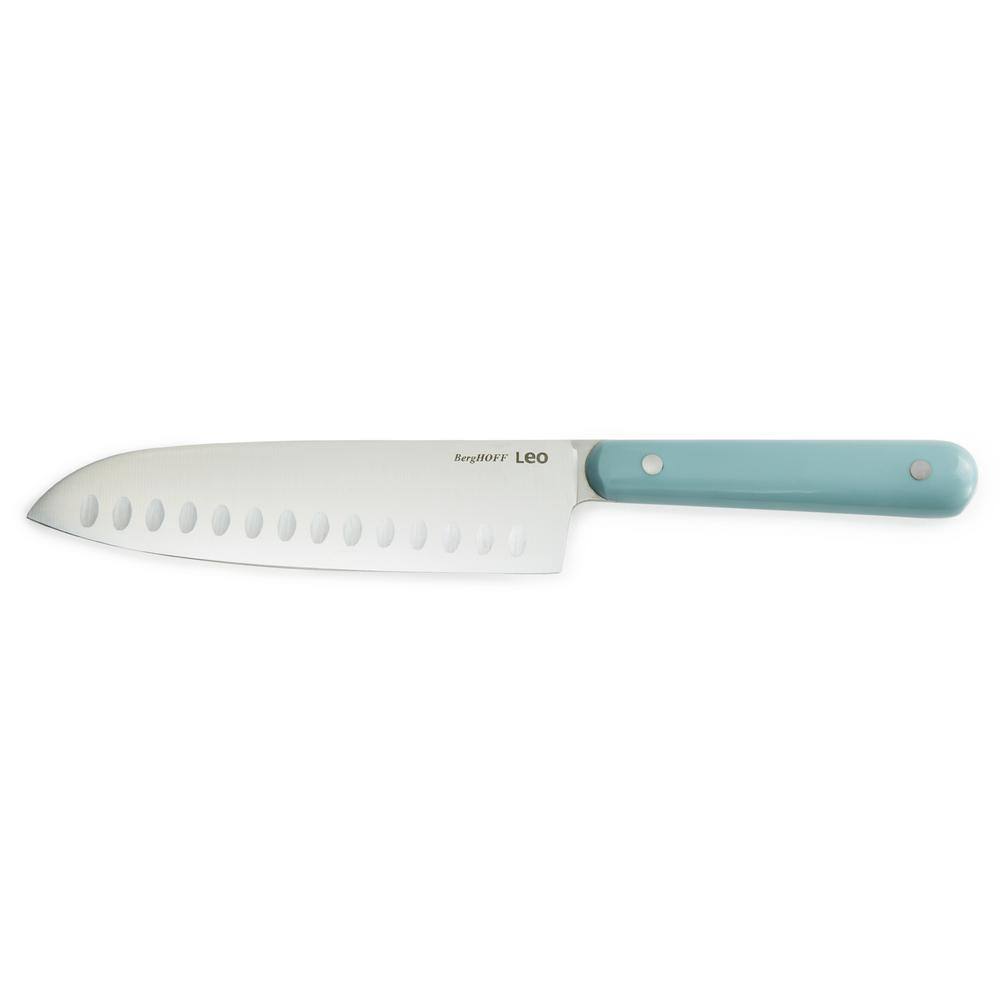 BergHOFF Slate 7 in. Stainless Steel Partial Tang Santoku Knife 3950345