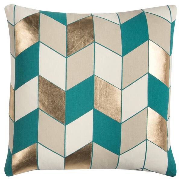 geometric couch pillows