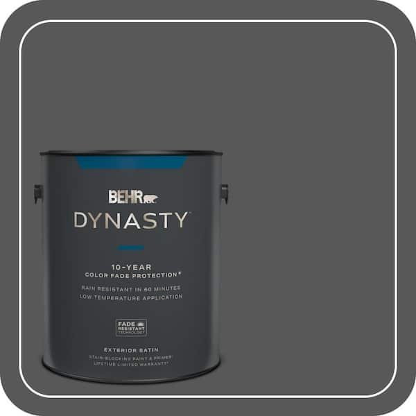 BEHR DYNASTY 1 gal. #PPU24-22 Shadow Mountain Satin Enamel Exterior Stain-Blocking Paint & Primer