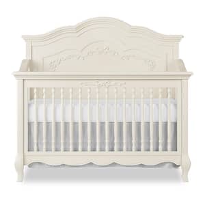 Aurora Ivory Lace Pearl 5-in-1 Convertible Crib