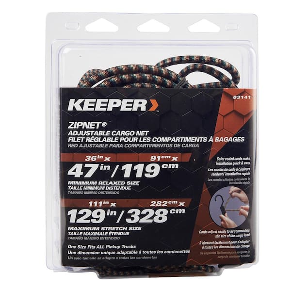 Keeper ZipNet Camo Adjustable Cargo Net 03141 - The Home Depot