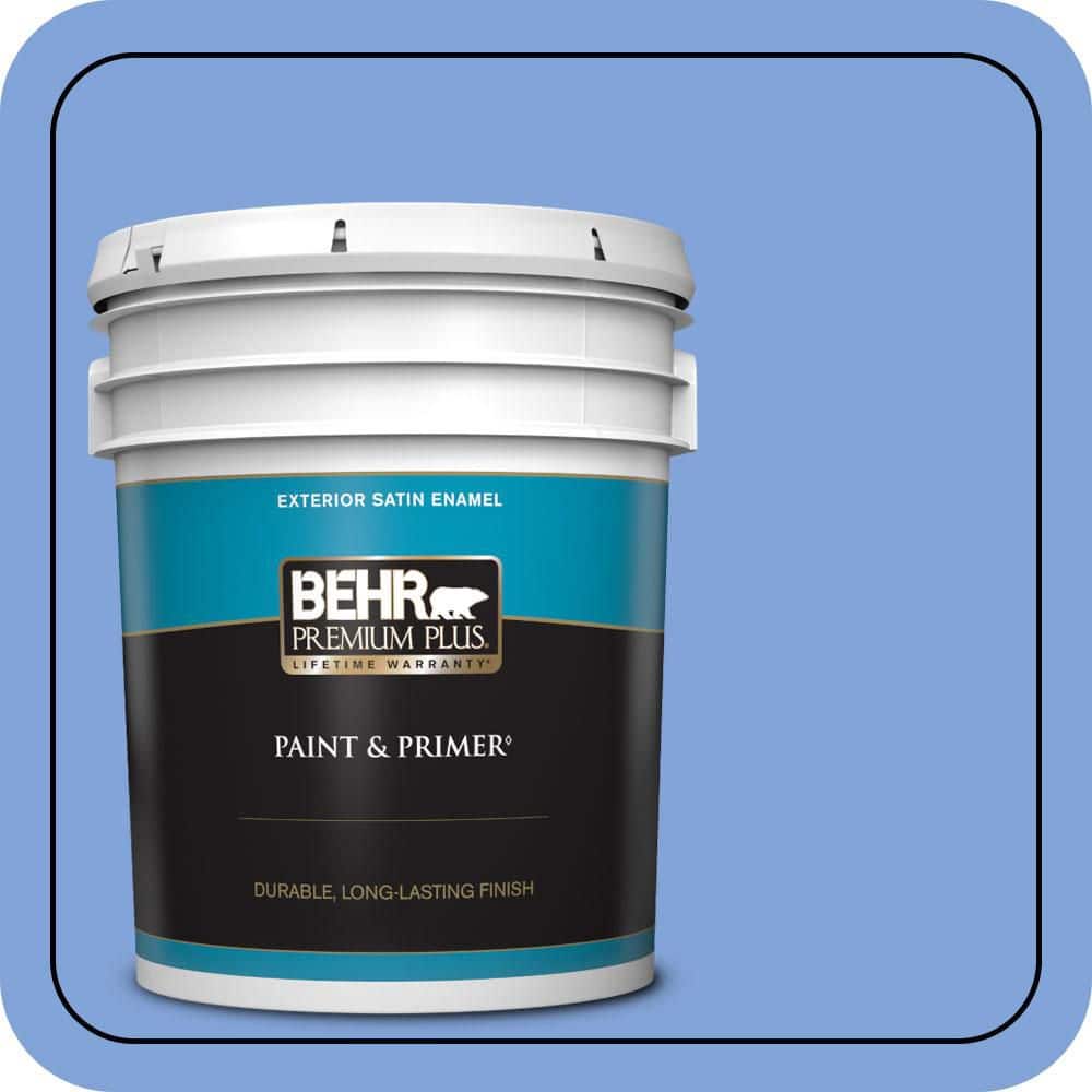 5 gal. #P530-4 Periwinkle Satin Enamel Exterior Paint & Primer price history on PriceWatchPro