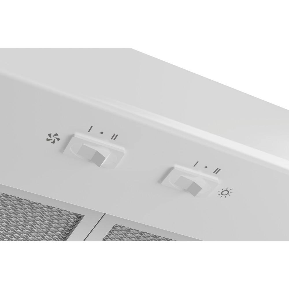 Broan 24" White Stainless Steel Convertible Under Cabinet Range Hood