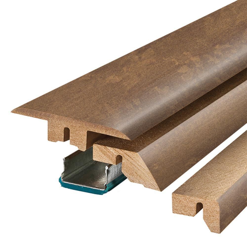 Rusty Spur 0.75 in. T x 2.37 in. W x 78.75 in. L Textured Wood Look Laminate Moulding/Trim 4 in 1 Molding price history on PriceWatchPro