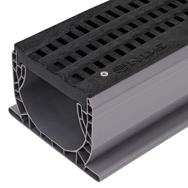 NDS Spee-D Channel Drain Grate, 4-7/16 wide X long