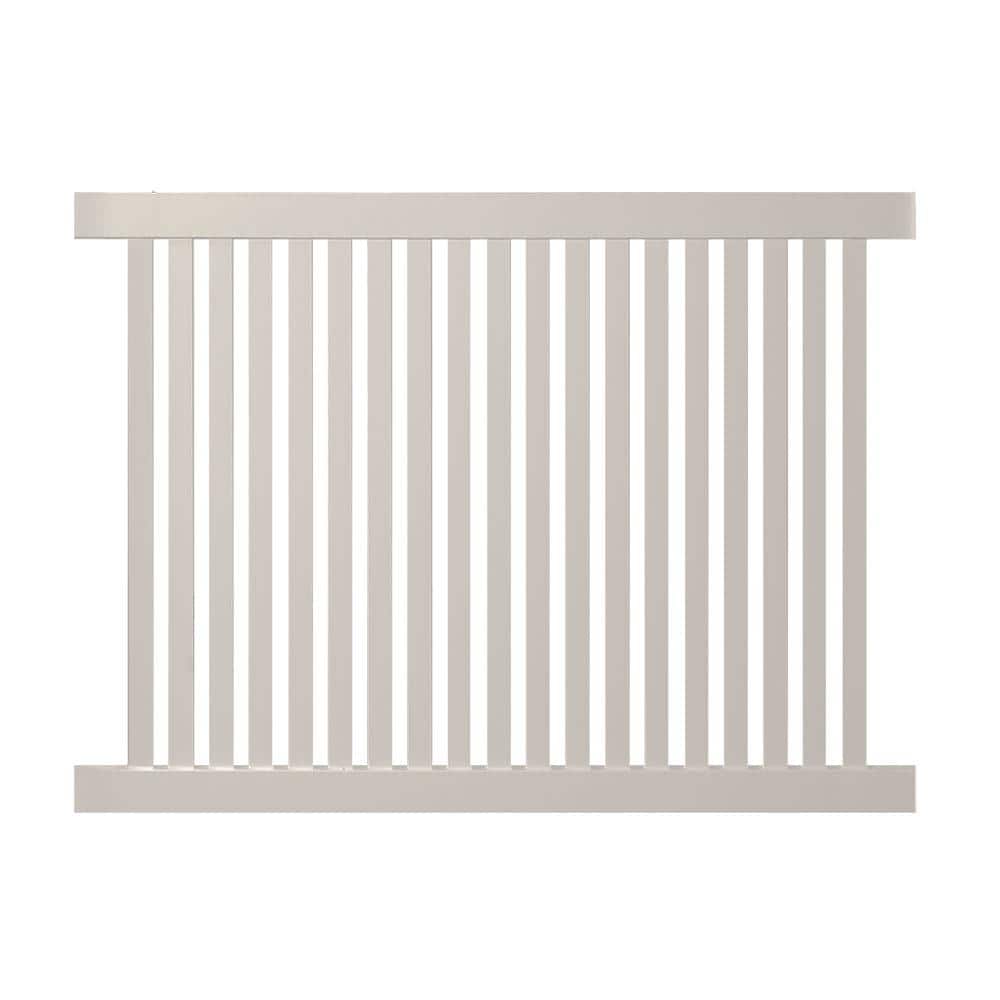 Crestview 4 ft. H x 6 ft. W Tan Vinyl Pool Fence Panel price history on PriceWatchPro