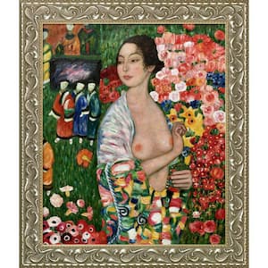 "The Dancer with Rococo Silver " by Gustav Klimt Oil Painting