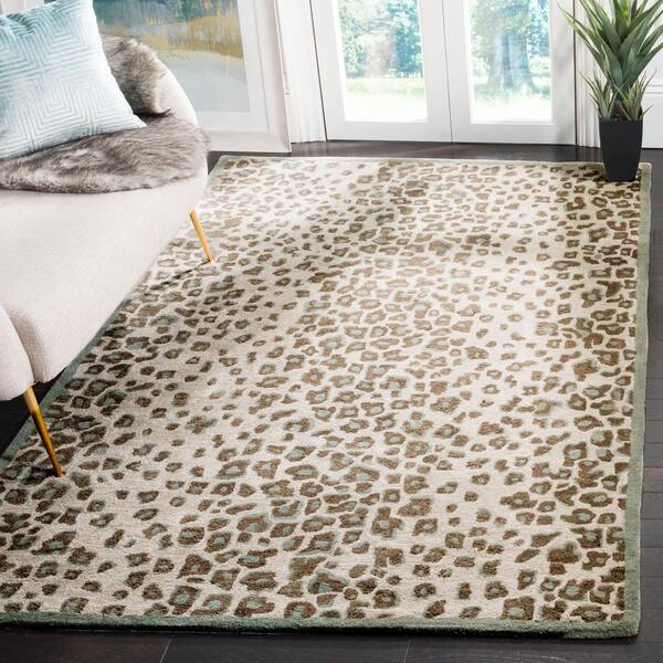 martha stewart leopard throw