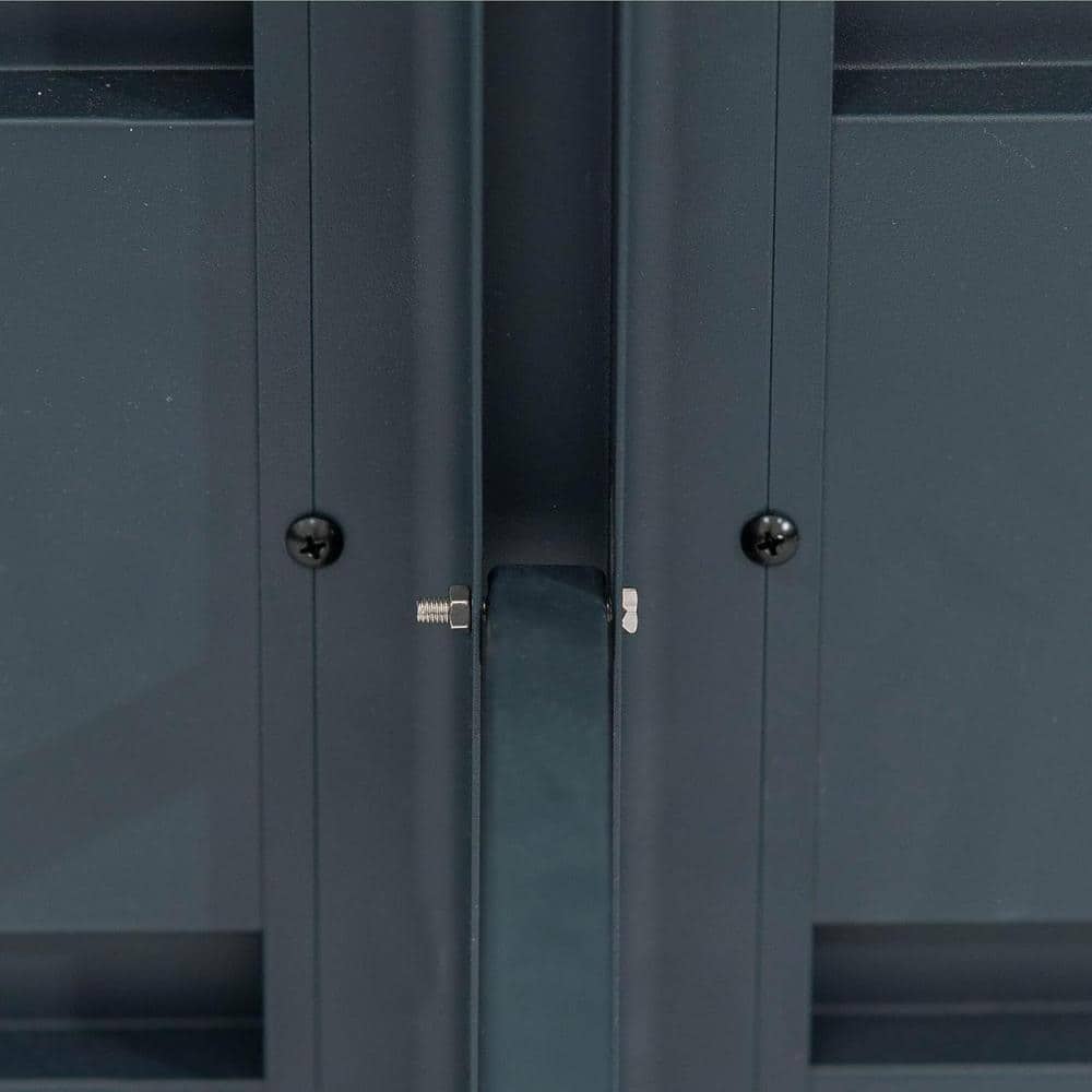 Midnight Blue 32" Tall Modern Metal Raised Garden Bed
