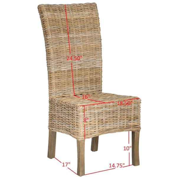 Quaker Beige/Off-White Wood Side Chair (Set of 2)