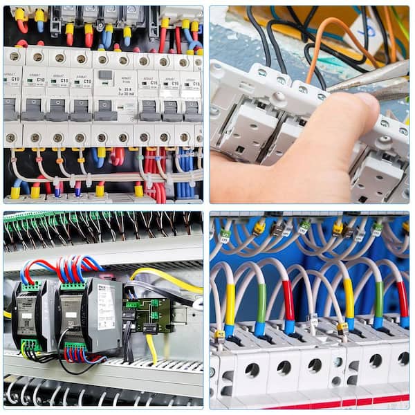 Pack Of 100 Twin Wire End Ferrules, 10 Mm², Uninsulated Ferrules, Double Sleeves, Double Cable Sleeves, Twin Long Cable Lug, Twin Wire End Ferrules, Wire Ferrules, Cable End Ferrules, For Electricians - View #3