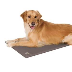Lectro-Kennel Deluxe Large Gray Heated Dog Pad