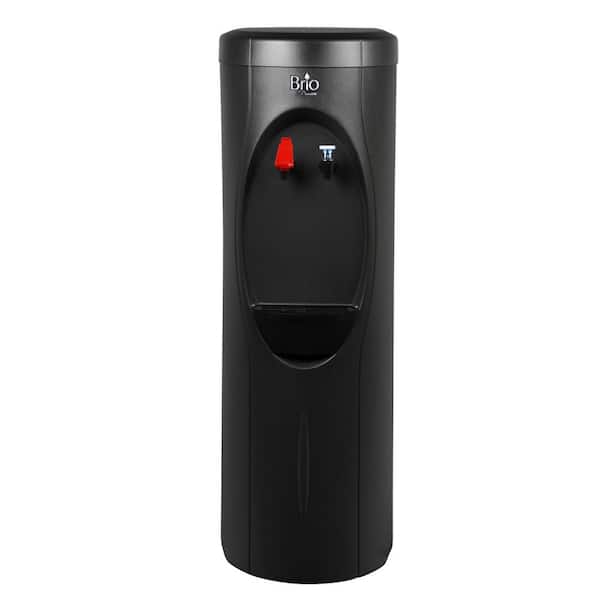 Brio CBP520 Top Loading Water Cooler Dispenser, Holds 3 or 5 gal. Bottles- Hot and Cold Water UL/Energy Star Approved - 1