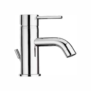 Elba Single Hole 1-Handle Low-Arc Bathroom Faucet in Chrome