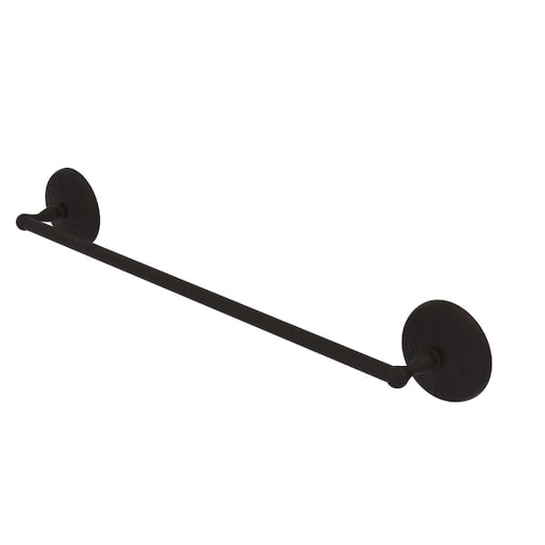 Allied Brass Monte Carlo Collection 24 in. Wall Mounted Towel Bar in Oil Rubbed Bronze