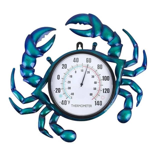 Outdoor Crab Shape Window Wireless Digital Thermometer