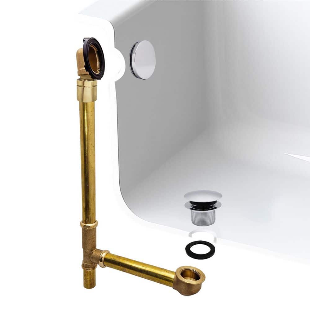 25 in. Brass Tub Waste and Overflow in Polished Chrome price history on PriceWatchPro