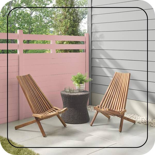 BEHR 1 gal. #S150-3 Rose Pottery Solid Color House and Fence