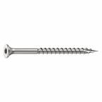 2-1/2 in. #10 305 Stainless Steel Premium Star Drive Bugle-Head Deck Screws (350-Count)
