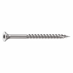 50mm A4 MARINE STAINLESS STEEL DECKING DECK SCREW SQUARE DRIVE HEAD * 3000 